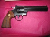 Colt Python 6" Blue 1978 production - 2 of 6