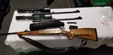 Merkel KR 1 with 7mm-08, 308 (never shot) and 300 WSM barrels, bolts and magazines and Merkel aluminum travel case (Never Used) - 2 of 8