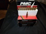 180 rds Federal 22-250 Remington Ammo 55 grain Soft Point,20 rds PMC, 200 total rounds - 1 of 5