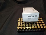 41 Magnum ammo by Miwall 2 boxes of 50 - 1 of 2