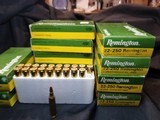 Remington 22-250 Ammo 55 grain Hollow Point Power Lokt 10 boxes of 20 rds, 200 total rounds - 1 of 5