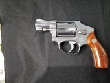 Smith & Wesson Model 640 Stainless Hammerless 2" 38 SPL Revolver - 1 of 7