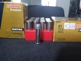 Federal Premium Hunting Pistol 41 Rem Mag 250 grain - 2 of 2