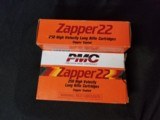 PMC ZAPPER250 .22LRHIGH VELOCITYLONG RIFLE CARTRIDGECOPPER COATED - 1 of 1