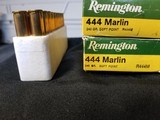 REMINGTON EXPRESS RIFLE 444 MARLIN
240 GRAIN SP - 1 of 2