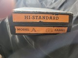 Hi-Standard Model A .22LR Target Gun - 5 of 6