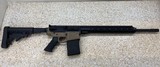 NEW 243 Win. AR-10 Built on FDE AERO Lower - 1 of 4