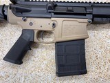 NEW 243 Win. AR-10 Built on FDE AERO Lower - 3 of 4