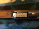 Marlin Camp Rifle in .45 ACP in Excellent Condition - 3 of 13