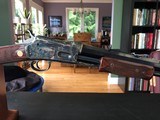 Beautiful Beretta "Gold Rush" Lightning Pump 45 Long Colt Rifle - 6 of 13