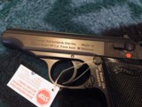 NIB German Walther PP .380 with Original Tag Attached UNFIRED - 4 of 12
