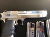 Desert Eagle 41/44 Magnum Pistol--Israel Military Industries Excellent w 5 mags - 3 of 15