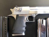 Desert Eagle 41/44 Magnum Pistol--Israel Military Industries Excellent w 5 mags - 15 of 15