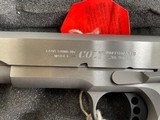 New in Box Stainless Colt 1911 Series 80 Government Model 38 Super! - 6 of 10