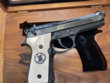 Beautiful Unfired Beretta Model 96 FS .40 SW NRA 10th Anniversary #63 Made - 2 of 8