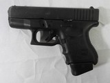  GLOCK 26 GEN3 BLACK 9MM 3.46-INCH 10RD SUB-COMPACT FIXED SIGHTS - 2 of 6