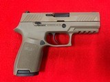 Sig Sauer P320 Compact 9mm FDE - 1 of 6