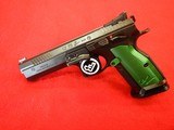 CZ-USA TS 2 RACING GREEN NEW IN THE BOX PISTOL 9MM - 1 of 8