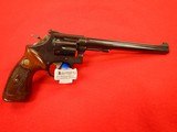 S&W MODEL 17-4 PRE-OWNED BLUE STEEL REVOLVER 8-3/8" BBL .22 LR - 4 of 7