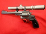 RUGER SUPER REDHAWK REVOLVER w/BURRIS 1.5X - 4X SCOPE PRE-OWNED .480 RUGER CALIBER - 5 of 9