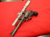 RUGER SUPER REDHAWK REVOLVER w/BURRIS 1.5X - 4X SCOPE PRE-OWNED .480 RUGER CALIBER - 6 of 9