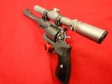 RUGER SUPER REDHAWK REVOLVER w/BURRIS 1.5X - 4X SCOPE PRE-OWNED .480 RUGER CALIBER - 7 of 9