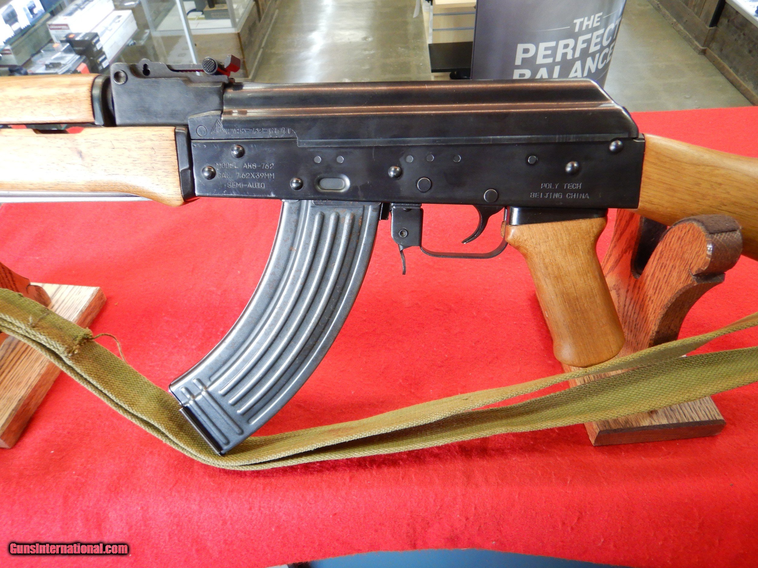 Polytech AK-47S Semi Auto Rifle Auction 7.62x39