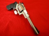 RUGER SUPER REDHAWK PRE-OWNED 6-SHOT STAINLESS STEEL REVOLVER .44 MAG - 3 of 8