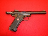 RUGER MK IV PRE-OWNED PISTOL BLUE .22LR - 8 of 9