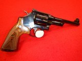 SMITH AND WESSON PRE-OWNED UNFIRED MODEL 25-10 BLUE REVOLVER .45 COLT - 5 of 9