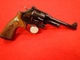 SMITH AND WESSON PRE-OWNED UNFIRED MODEL 25-10 BLUE REVOLVER .45 COLT - 4 of 9