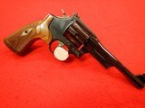 SMITH AND WESSON PRE-OWNED UNFIRED MODEL 25-10 BLUE REVOLVER .45 COLT - 6 of 9