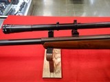 WINCHESTER REPLICA 1885 RIFLE PRE-OWNED W/SCOPE .22 LR - 3 of 12