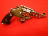 SMITH AND WESSON MODEL 22-4 HIGH POLISH NICKEL REVOLVER .45 ACP - 3 of 12