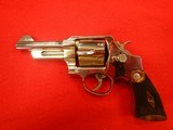 SMITH AND WESSON MODEL 22-4 HIGH POLISH NICKEL REVOLVER .45 ACP - 10 of 12