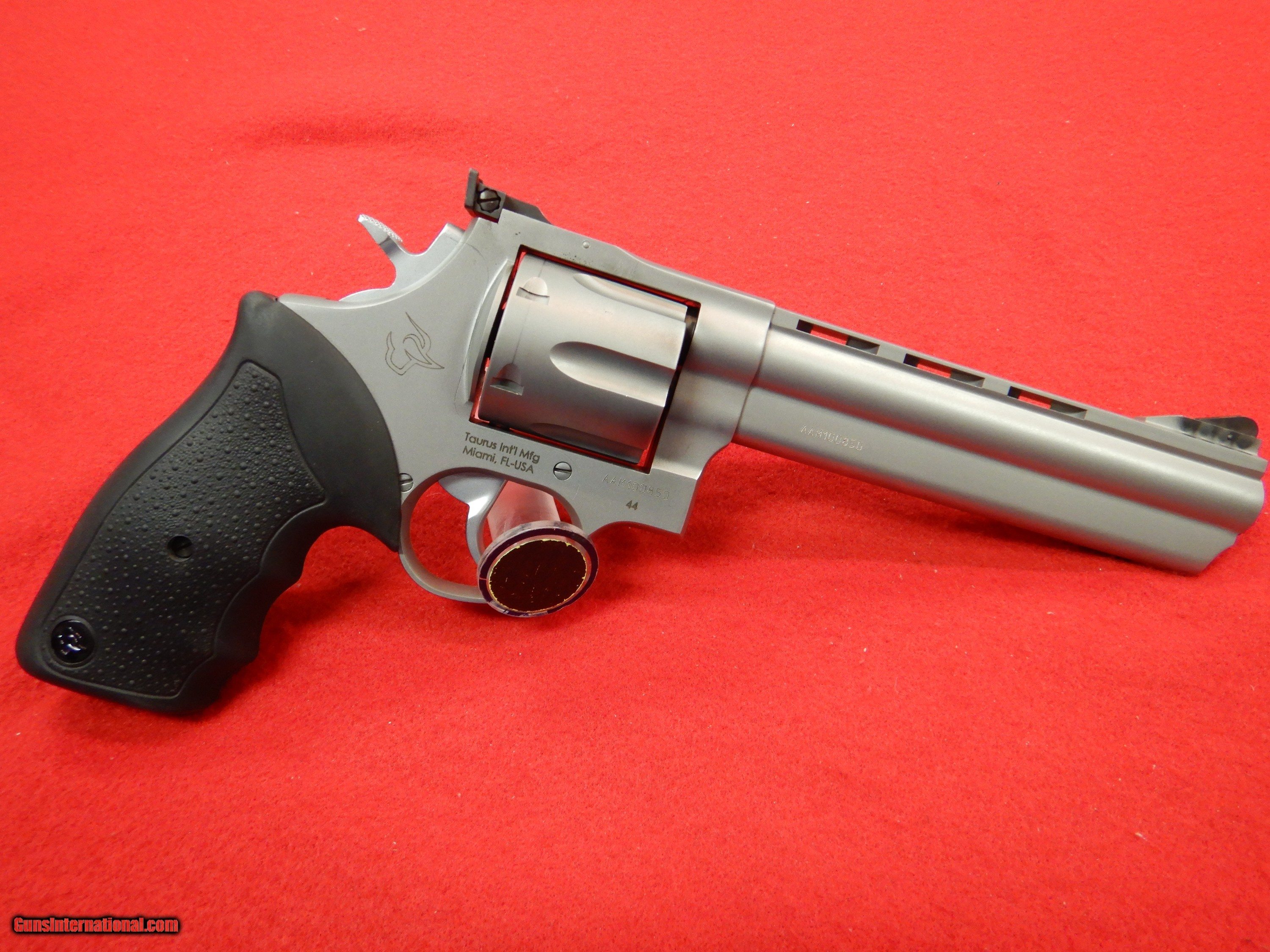 Taurus 44 Stainless Steel Revolver Pre Owned 44 Mag