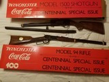 Manufacturer: WinchesterModel: 94 & 1500XTRCaliber: 30-30 & 12GaCondition: As newMetal Condition: As newWood Condition: BeautifulAction: L - 1 of 3