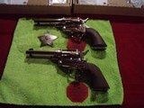 EAA, BOUNTY HUNTER 45LC REVOLVER SET (2 REVOLVERS)'
CONSECUTIVE SERIAL NUMBERS, NICKEL PLATED, 4.5" BARREL - 1 of 5