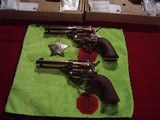 EAA, BOUNTY HUNTER 45LC REVOLVER SET (2 REVOLVERS)'
CONSECUTIVE SERIAL NUMBERS, NICKEL PLATED, 4.5" BARREL - 3 of 5