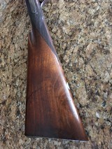 W M MOORE English sxs side lever hammer. - 3 of 15