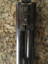 W M MOORE English sxs side lever hammer. - 14 of 15