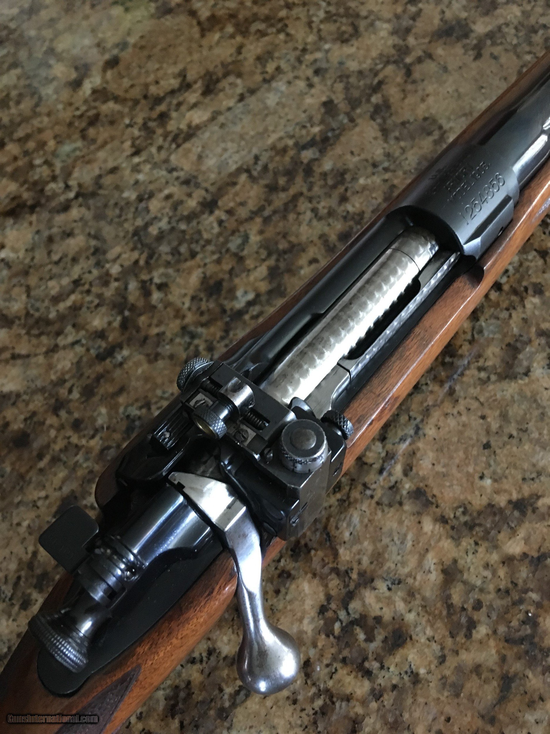 Custom 1903 springfield 30-06 medium heavy barrel.