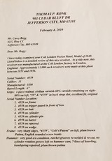 Cased London made 1849 Colt pocket model EC - 4 of 8