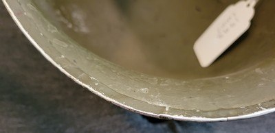 Original M1 CAPAC liner, center seam helment e/w leather chin strap