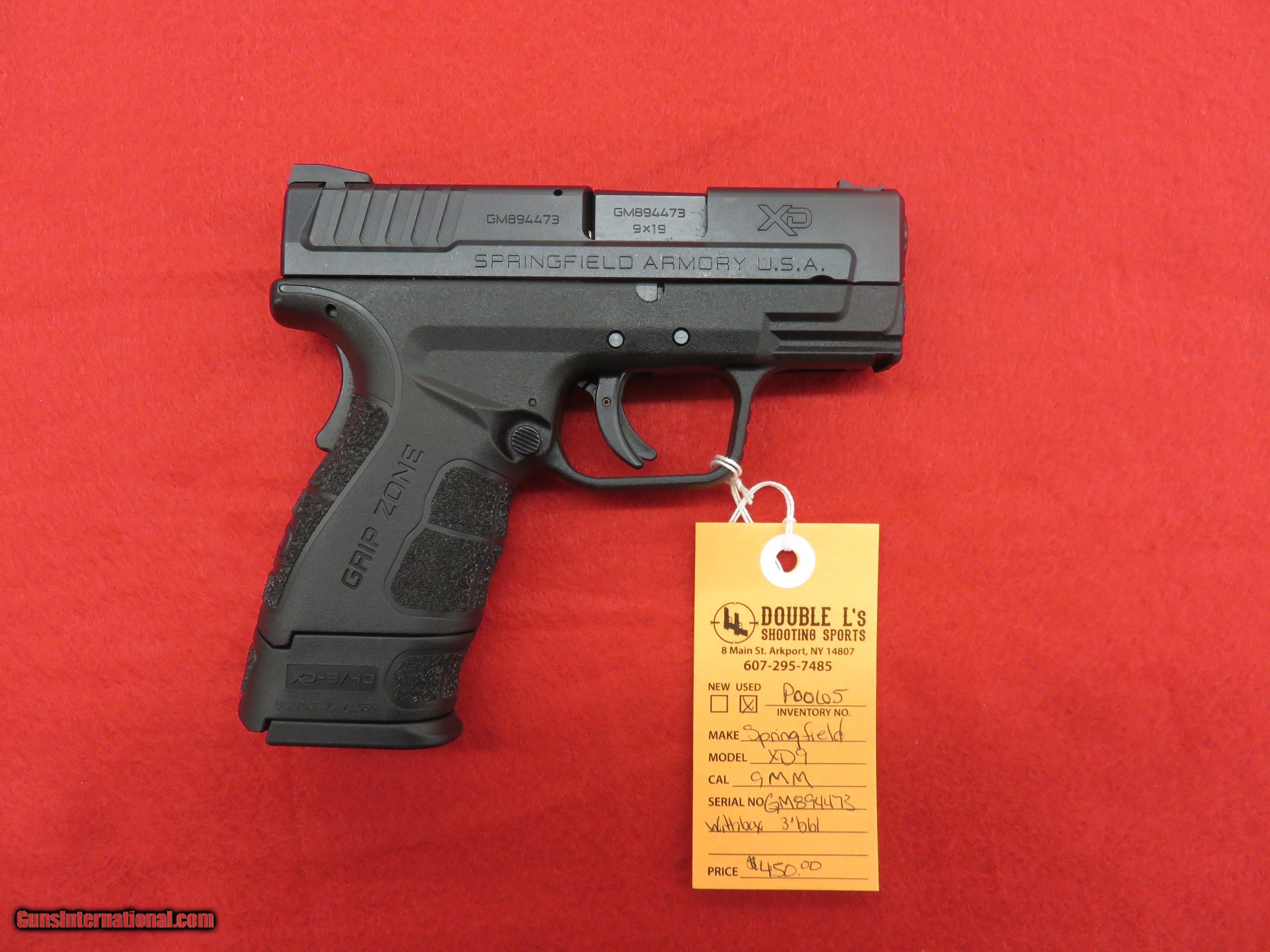 Springfield XD 9, 9 MM,