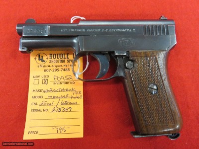 Mauser Pocket 1910, 25 ACP