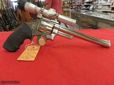 smith & wesson , 29-3 , nickel,
44 mag
