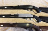 Three nice remington lever nylons( black on black 2595.)(chrome and black 2595.)(brown and black 1295.) - 6 of 7