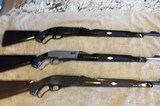 Three nice remington lever nylons( black on black 2595.)(chrome and black 2595.)(brown and black 1295.) - 1 of 7