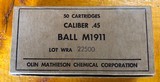 .45 Cal Ball M1911 WRA ammo - 4 of 4